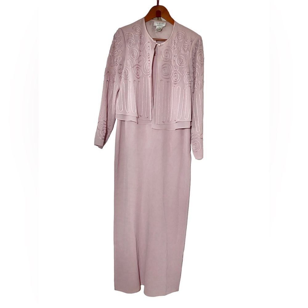 CHE STUDIO by Katy le 2 pieces Maxi Pink Dress Sz‎ 10